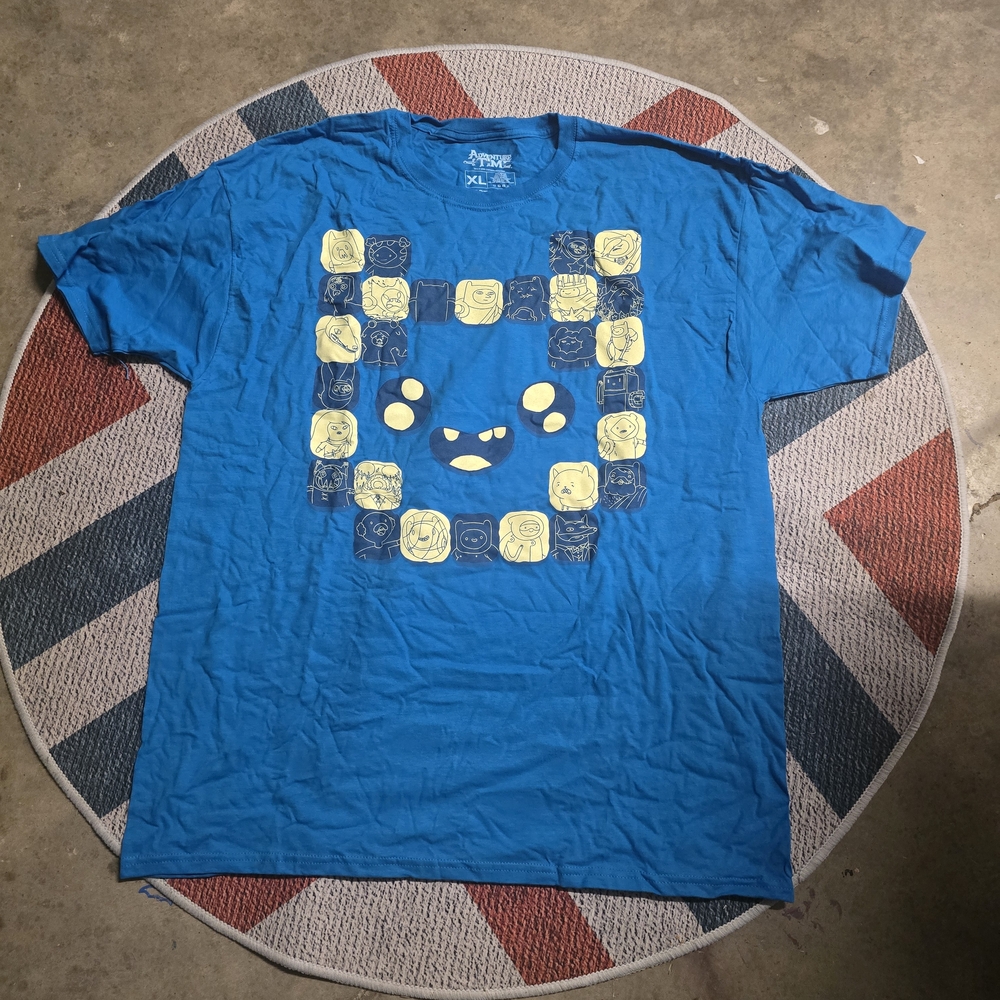 Blue Adventure TimeGraphic T-Shirt